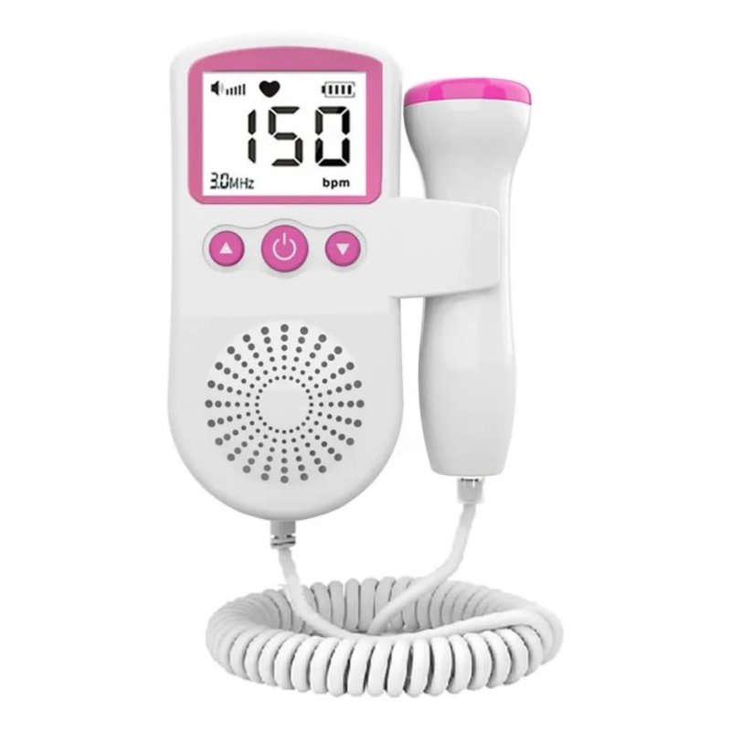 Doppler Sonar Fetal Ultrassom Batimentos Coração Bebê