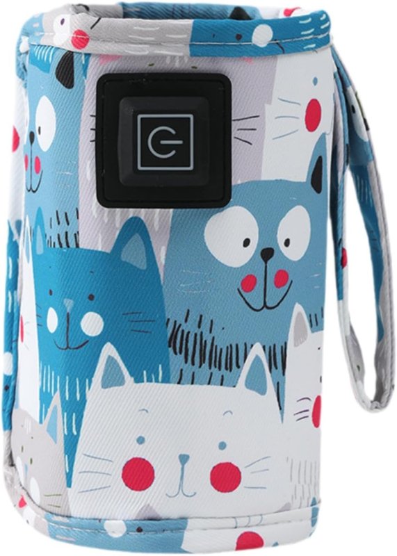 Bolsa Aquecedora de Mamadeira USB Portátil Aquecimento Rápido para Viagem