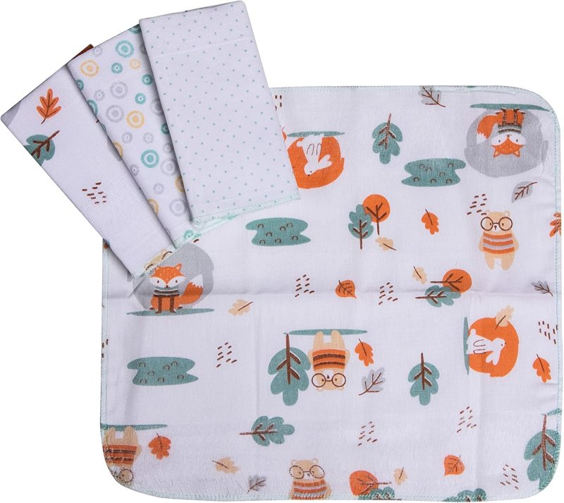 Kit 4 Paninhos de Boca Papi 32x32cm